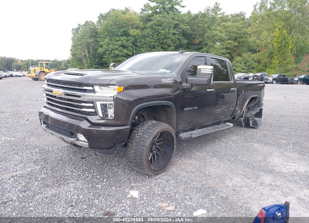 2021 CHEVROLET SILVERADO 2500HD 4WD STANDARD BED HIGH COUNTRY VIN: 1GC4YREY1MF187359