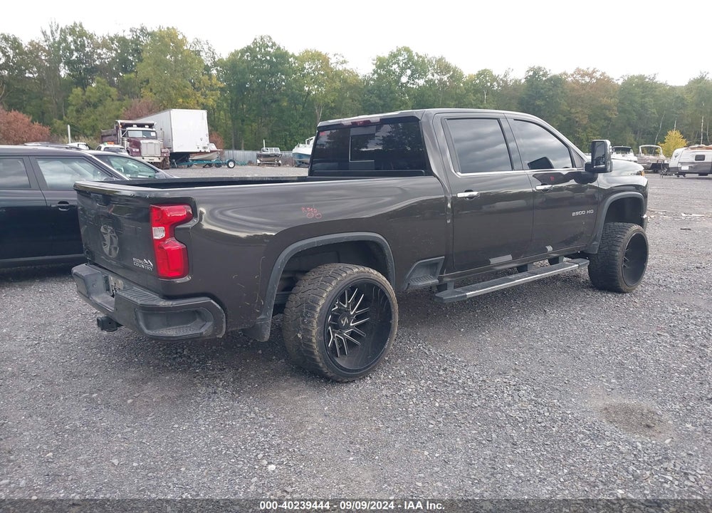 2021 CHEVROLET SILVERADO 2500HD 4WD STANDARD BED HIGH COUNTRY VIN: 1GC4YREY1MF187359