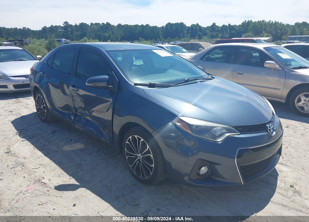 2015 TOYOTA COROLLA S PLUS VIN: 2T1BURHE2FC430032