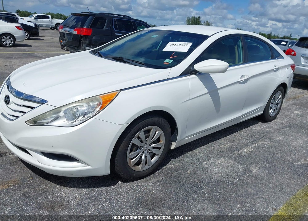 2012 HYUNDAI SONATA GLS VIN: 5NPEB4AC2CH331508