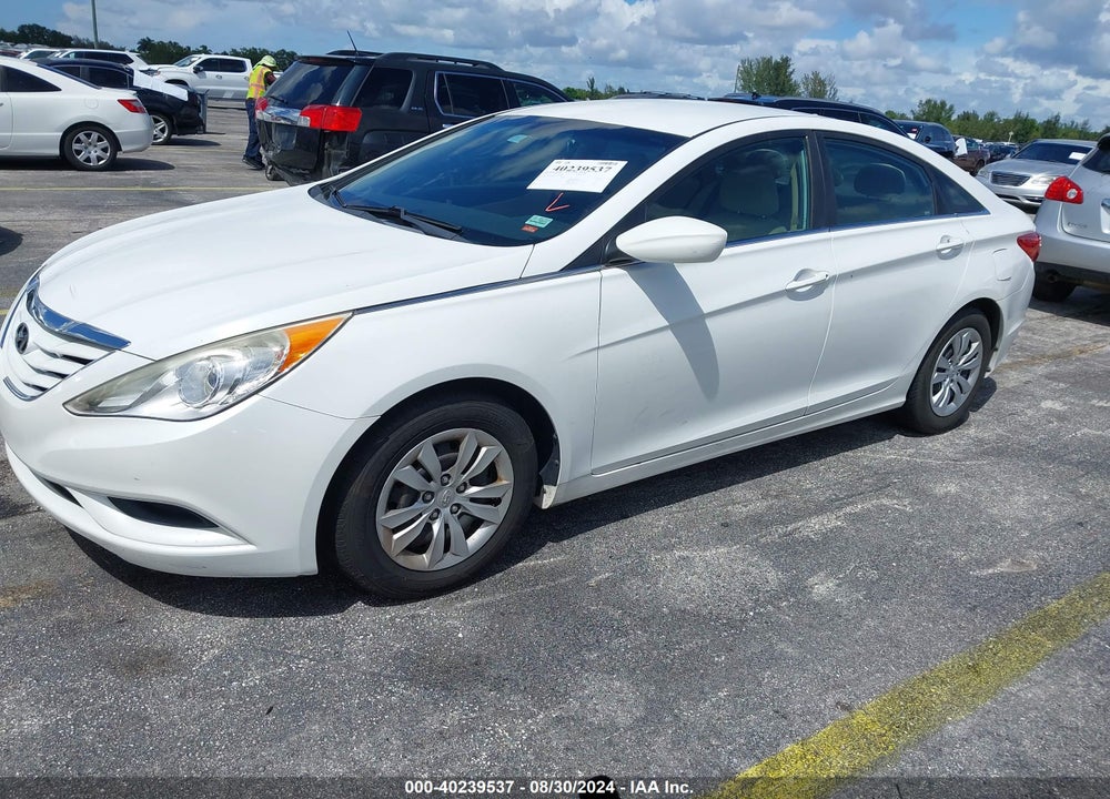 2012 HYUNDAI SONATA GLS VIN: 5NPEB4AC2CH331508