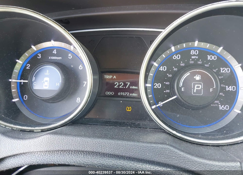2012 HYUNDAI SONATA GLS VIN: 5NPEB4AC2CH331508