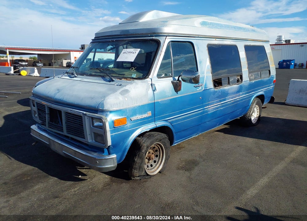 1989 GMC RALLY WAGON / VAN G2500 VIN: 1GDEG25K2K7509875