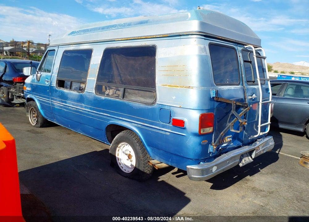 1989 GMC RALLY WAGON / VAN G2500 VIN: 1GDEG25K2K7509875