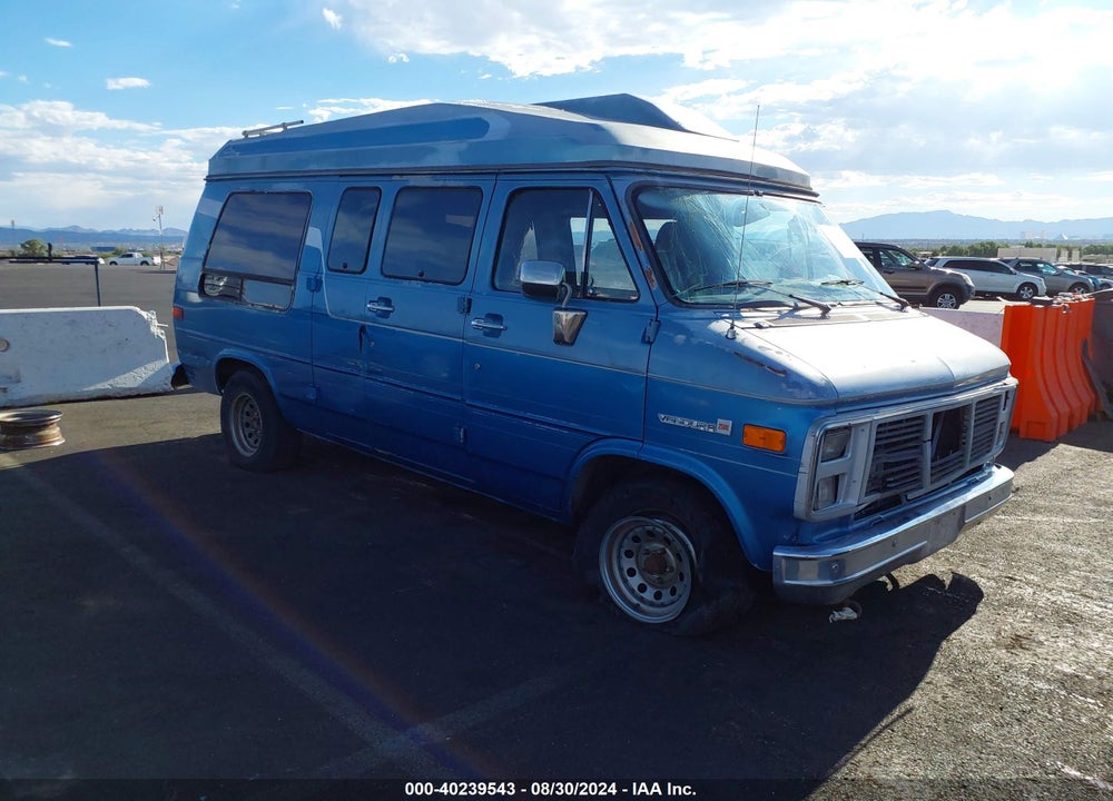 1989 GMC RALLY WAGON / VAN G2500 VIN: 1GDEG25K2K7509875