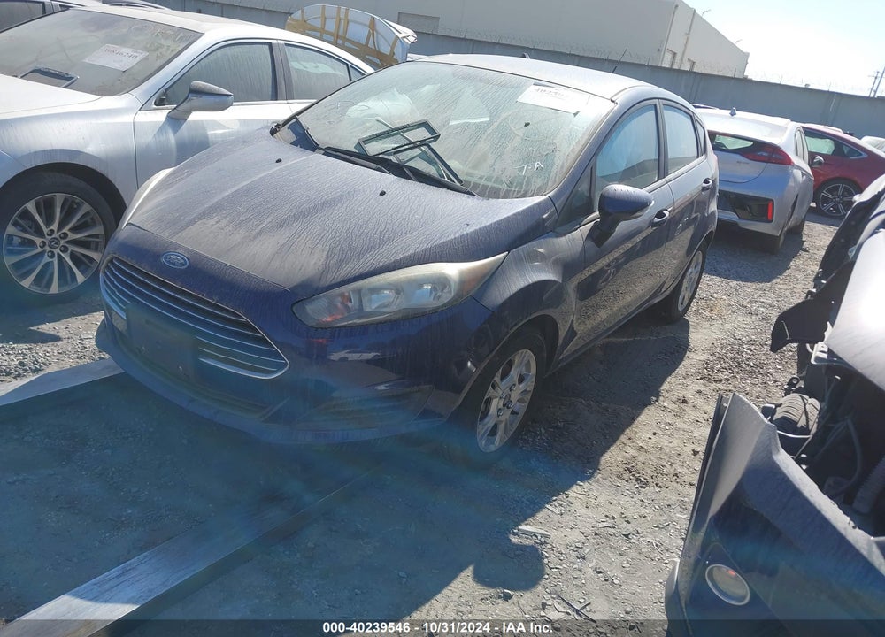 2016 FORD FIESTA SE VIN: 3FADP4EJ0GM159636