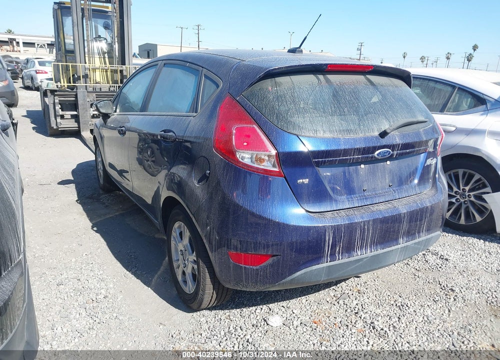 2016 FORD FIESTA SE VIN: 3FADP4EJ0GM159636