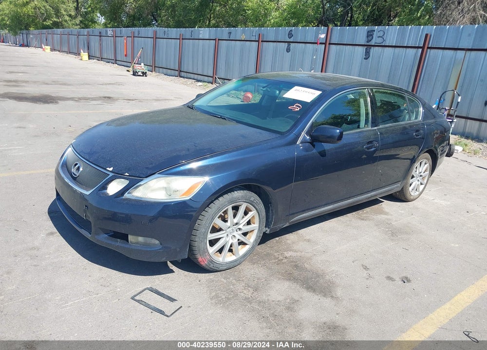 2006 LEXUS GS 300 VIN: JTHCH96S360019894