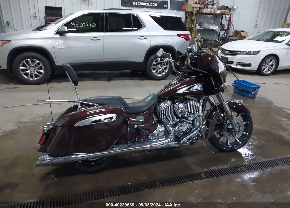 2019 INDIAN MOTORCYCLE CO. CHIEFTAIN LIMITED VIN: 56KTCAAA3K3371277