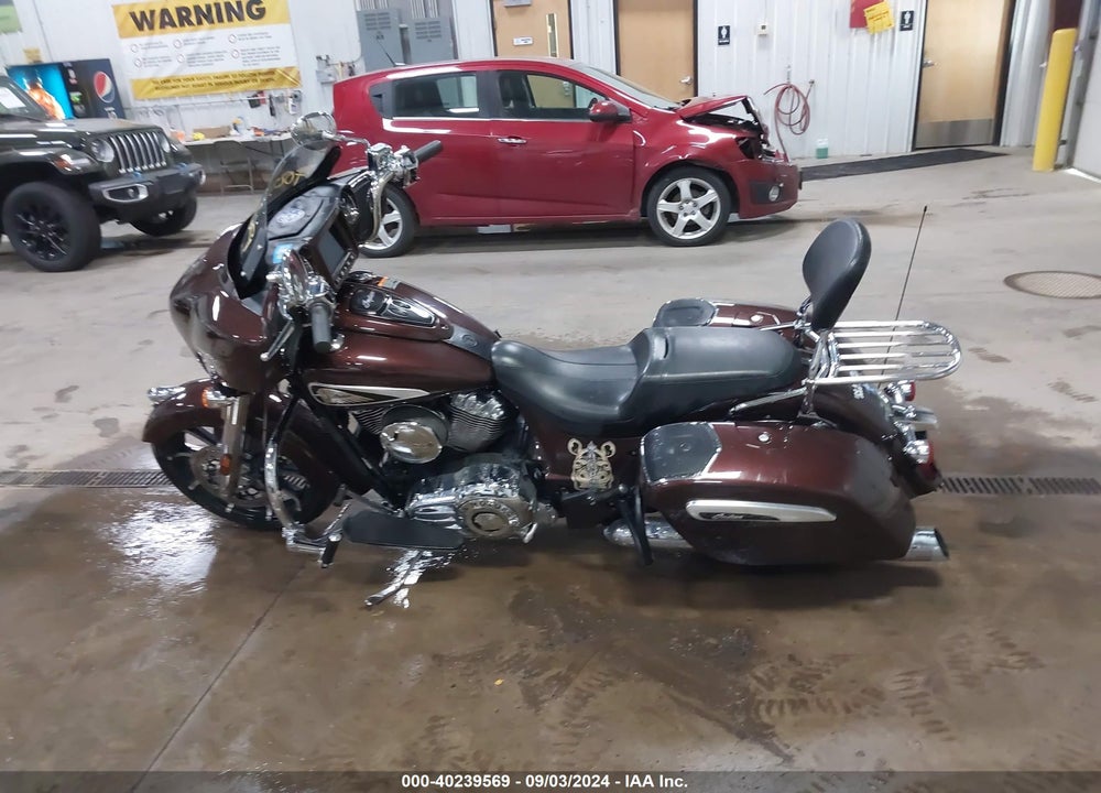 2019 INDIAN MOTORCYCLE CO. CHIEFTAIN LIMITED VIN: 56KTCAAA3K3371277