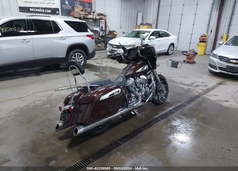2019 INDIAN MOTORCYCLE CO. CHIEFTAIN LIMITED VIN: 56KTCAAA3K3371277
