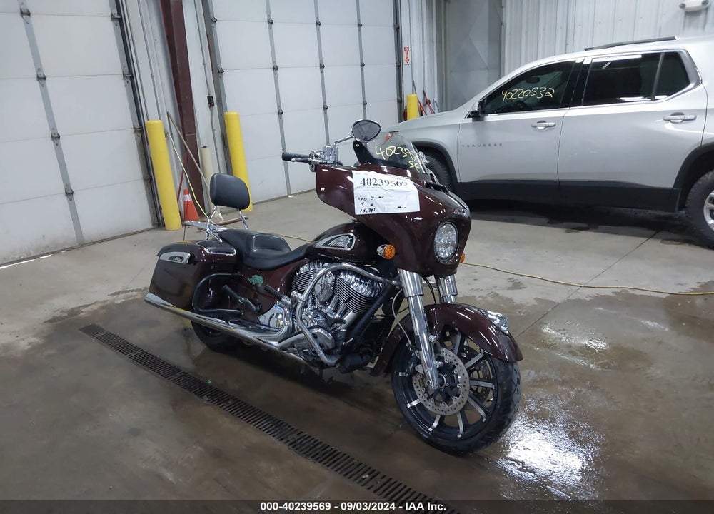 2019 INDIAN MOTORCYCLE CO. CHIEFTAIN LIMITED VIN: 56KTCAAA3K3371277