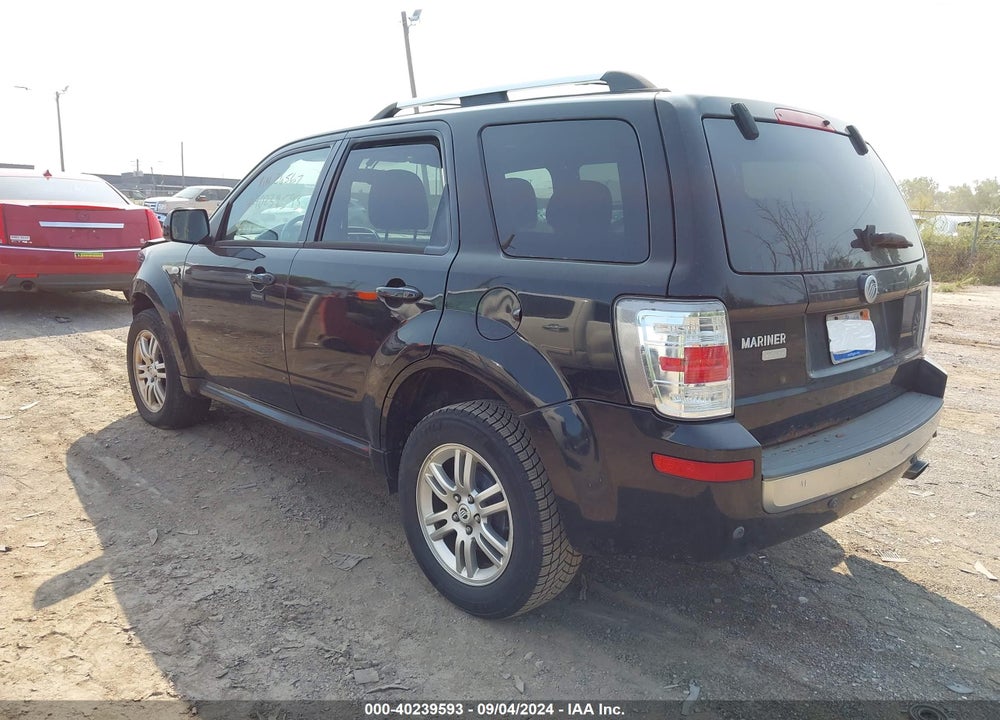 2009 MERCURY MARINER PREMIER V6 VIN: 4M2CU87G29KJ26567