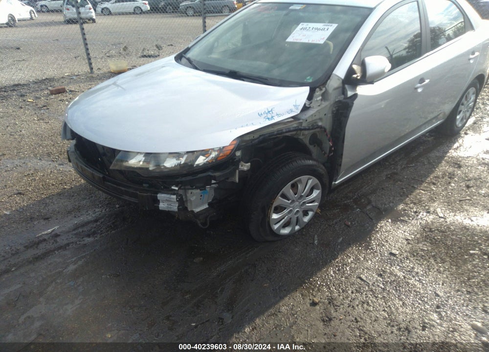 2010 KIA FORTE EX VIN: KNAFU4A22A5848713
