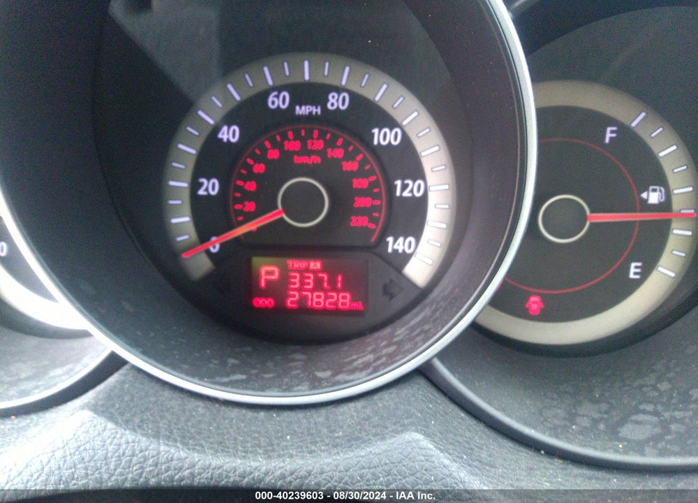 2010 KIA FORTE EX VIN: KNAFU4A22A5848713
