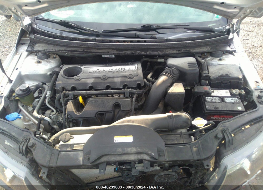 2010 KIA FORTE EX VIN: KNAFU4A22A5848713