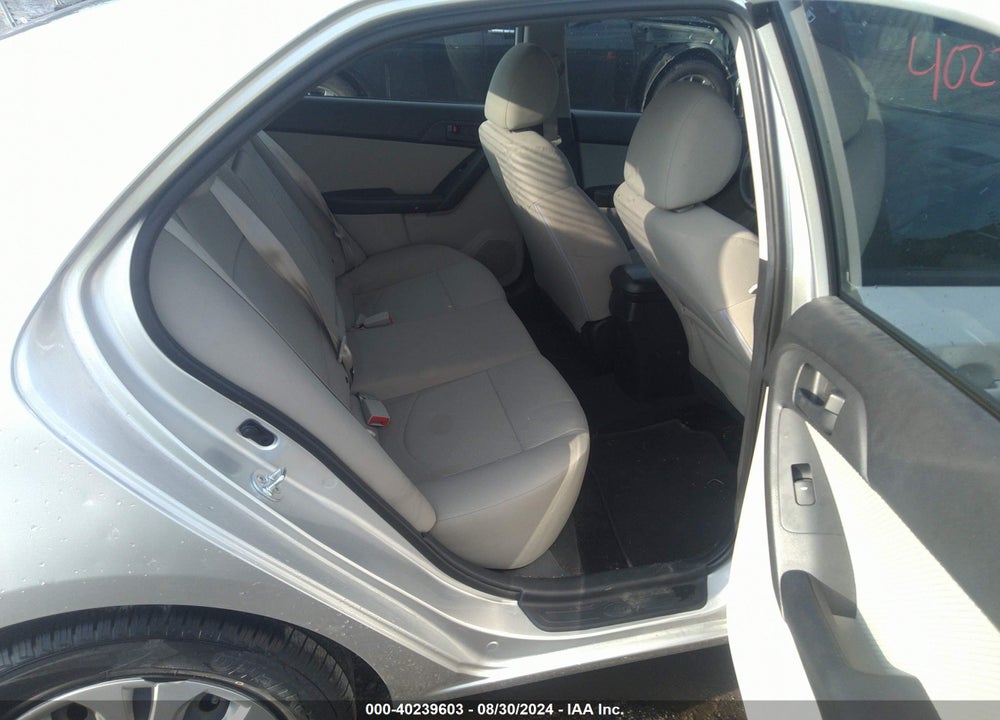 2010 KIA FORTE EX VIN: KNAFU4A22A5848713