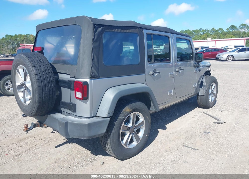 2018 JEEP WRANGLER JK UNLIMITED SPORT 4X4 VIN: 1C4BJWDG8JL812338