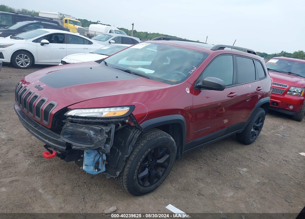 2015 JEEP CHEROKEE TRAILHAWK VIN: 1C4PJMBS8FW640304