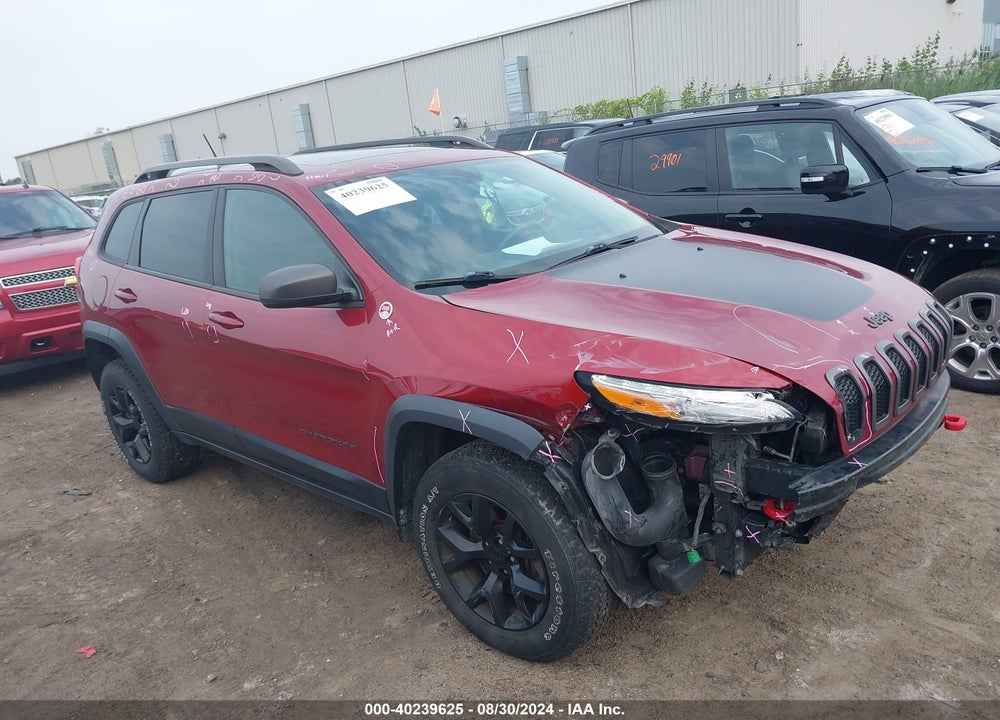 2015 JEEP CHEROKEE TRAILHAWK VIN: 1C4PJMBS8FW640304