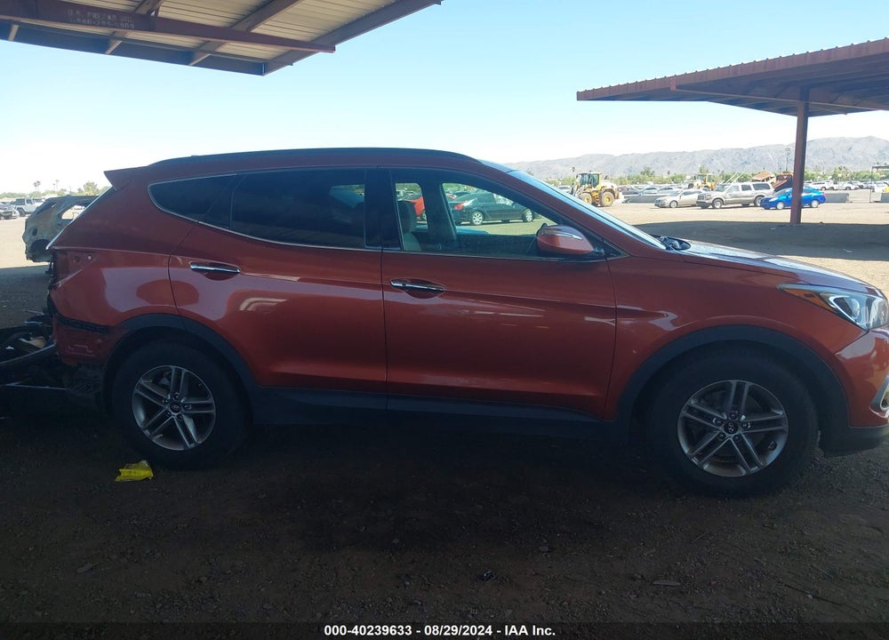 2018 HYUNDAI SANTA FE SPORT 2.4L VIN: 5XYZU3LBXJG522978
