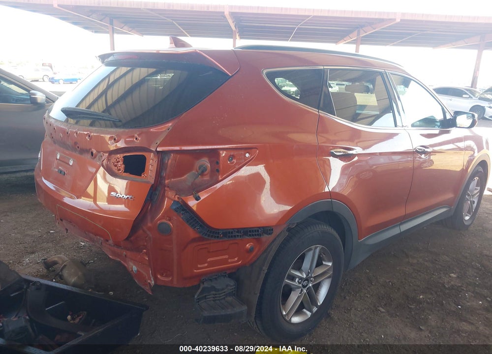 2018 HYUNDAI SANTA FE SPORT 2.4L VIN: 5XYZU3LBXJG522978
