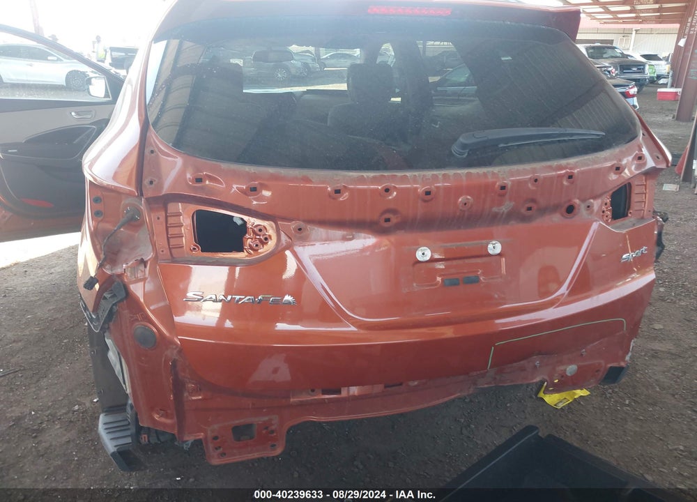 2018 HYUNDAI SANTA FE SPORT 2.4L VIN: 5XYZU3LBXJG522978