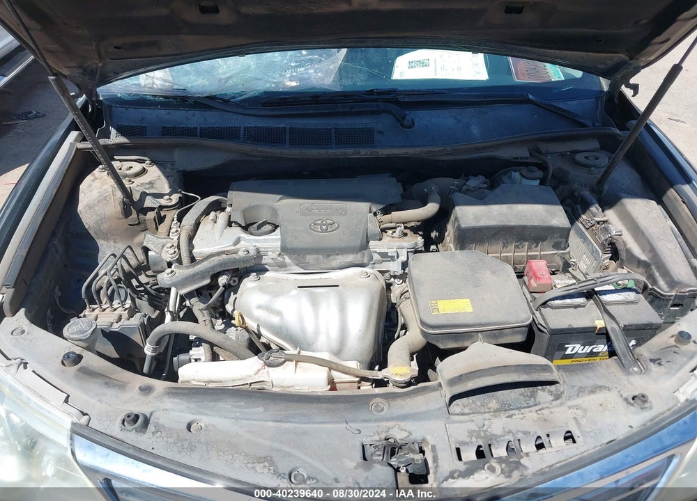 2012 TOYOTA CAMRY XLE VIN: 4T4BF1FK9CR238160