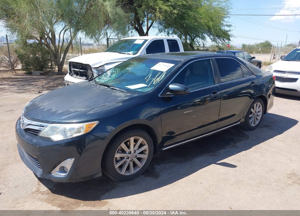 2012 TOYOTA CAMRY XLE VIN: 4T4BF1FK9CR238160