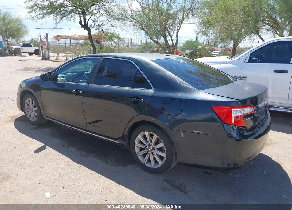 2012 TOYOTA CAMRY XLE VIN: 4T4BF1FK9CR238160