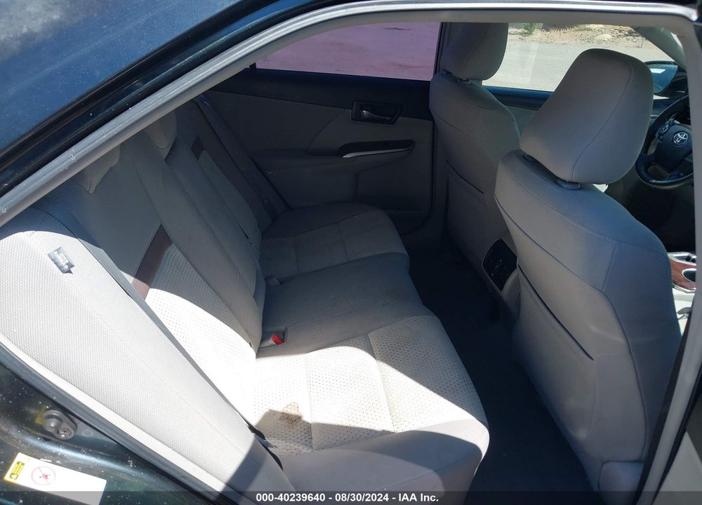 2012 TOYOTA CAMRY XLE VIN: 4T4BF1FK9CR238160