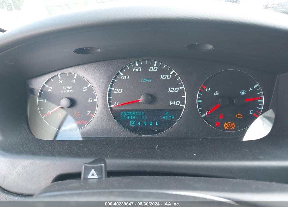 2012 CHEVROLET IMPALA LTZ VIN: 2G1WC5E34C1141818