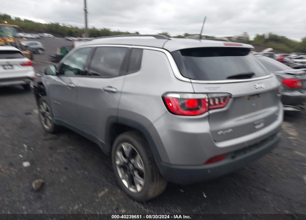 2019 JEEP COMPASS LIMITED 4X4 VIN: 3C4NJDCB6KT747499