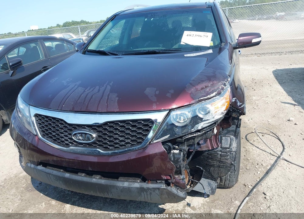 2012 KIA SORENTO EX V6 VIN: 5XYKU4A23CG307620