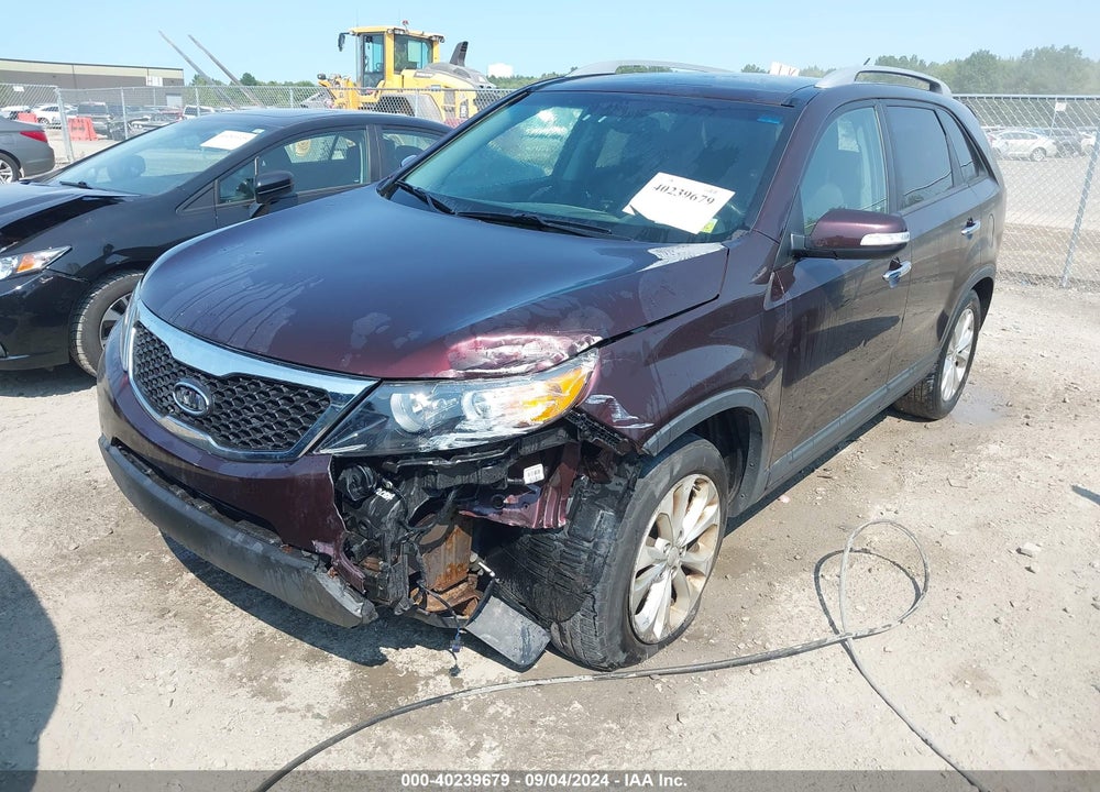 2012 KIA SORENTO EX V6 VIN: 5XYKU4A23CG307620