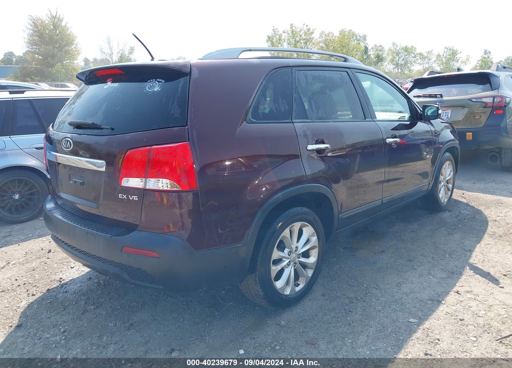 2012 KIA SORENTO EX V6 VIN: 5XYKU4A23CG307620