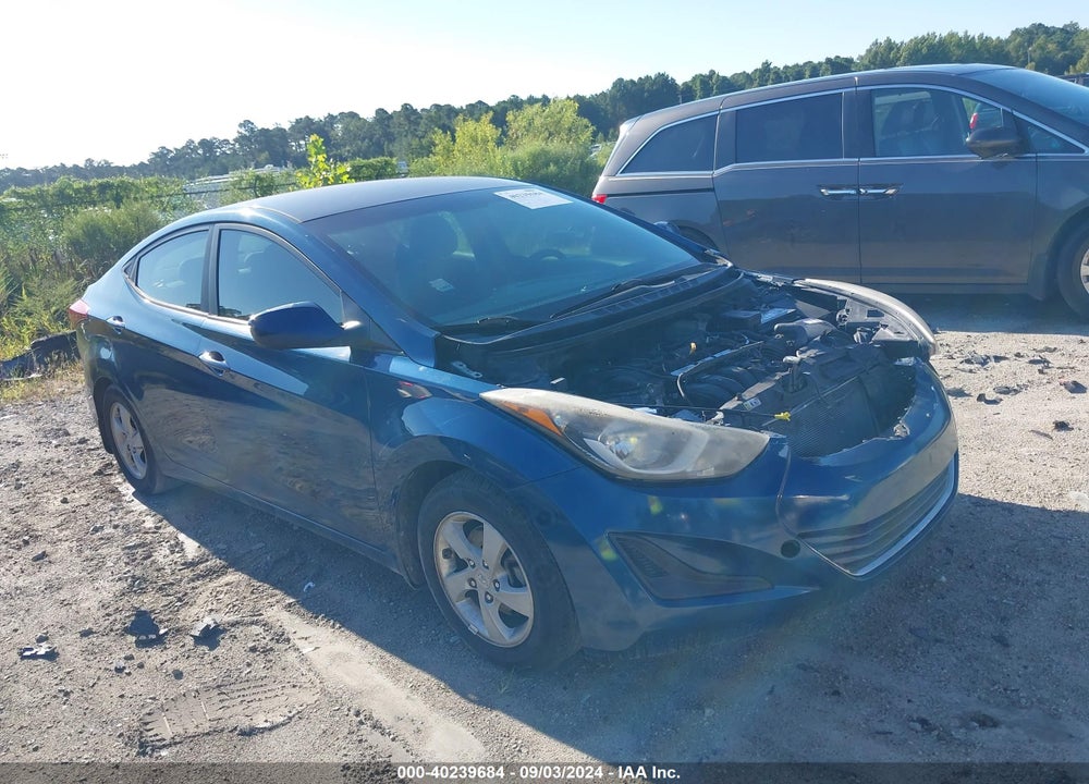 2015 HYUNDAI ELANTRA SE VIN: KMHDH4AE5FU423116