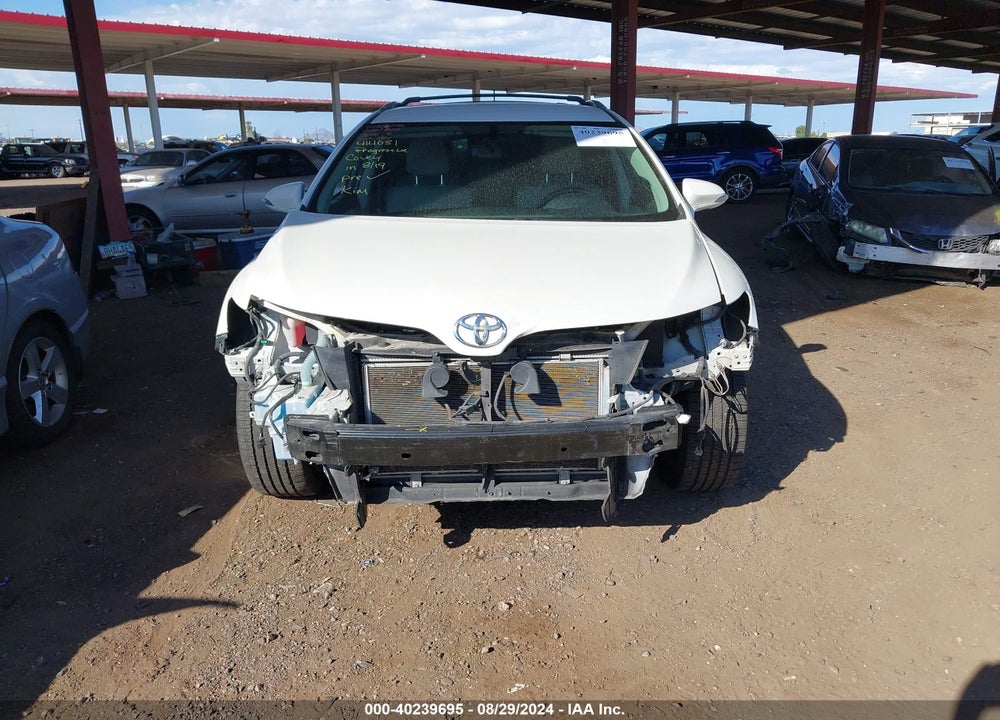 2013 TOYOTA VENZA LE V6 VIN: 4T3ZK3BB7DU057640