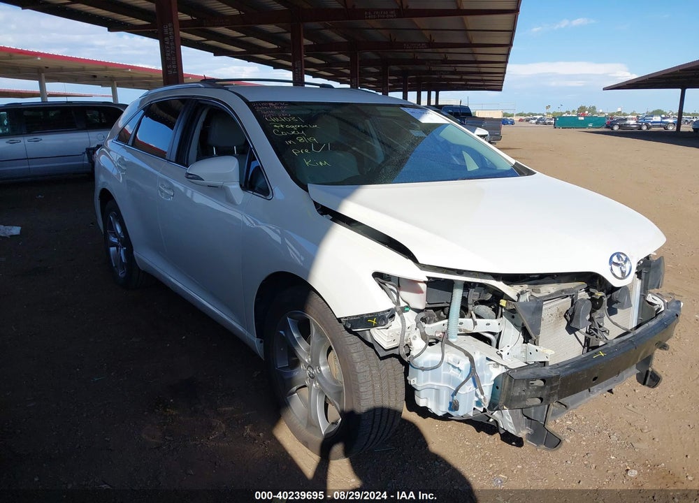 2013 TOYOTA VENZA LE V6 VIN: 4T3ZK3BB7DU057640