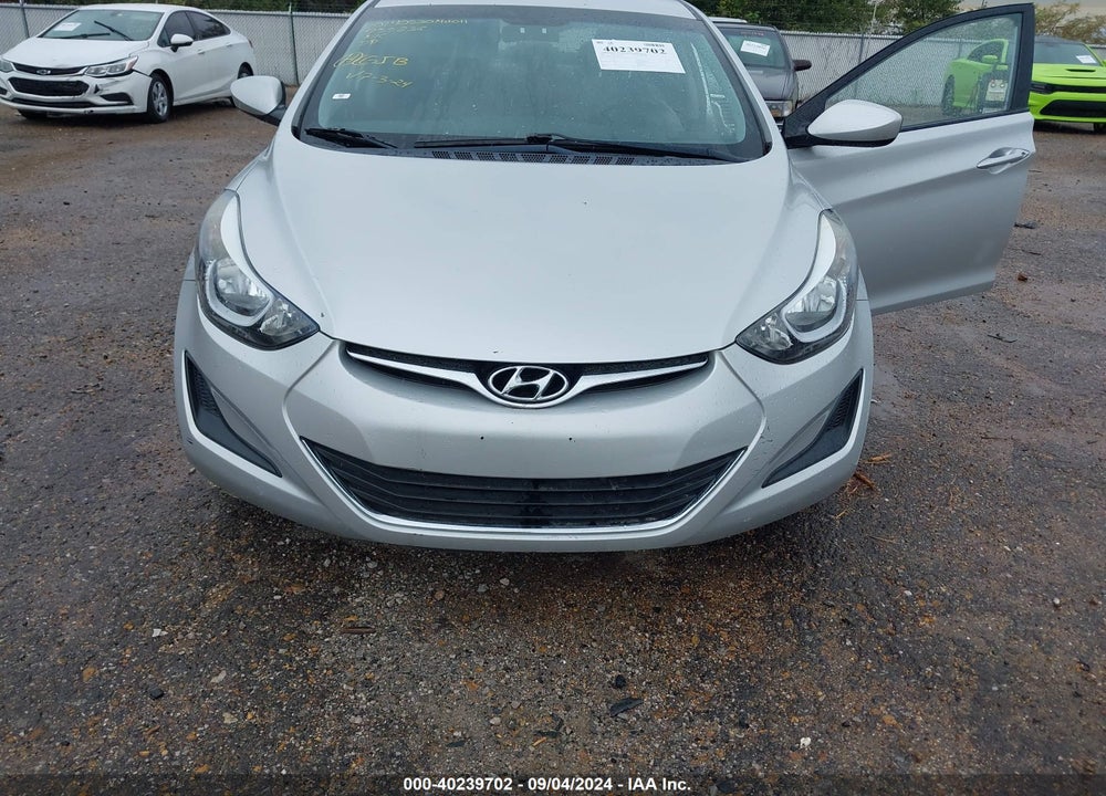 2016 HYUNDAI ELANTRA SE VIN: 5NPDH4AEXGH735836