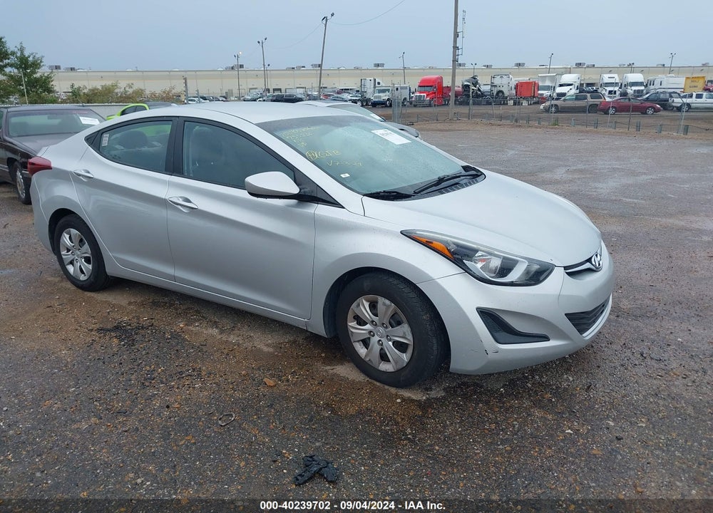 2016 HYUNDAI ELANTRA SE VIN: 5NPDH4AEXGH735836