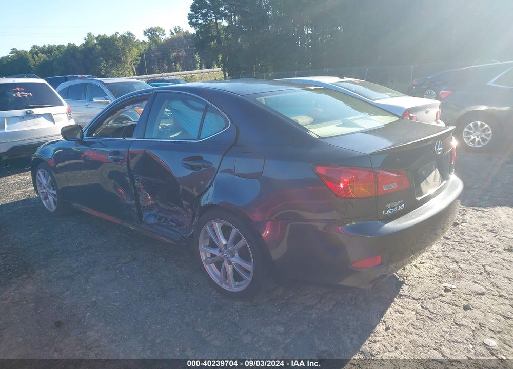 2006 LEXUS IS 250 VIN: JTHBK262562017055