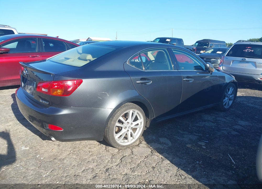 2006 LEXUS IS 250 VIN: JTHBK262562017055