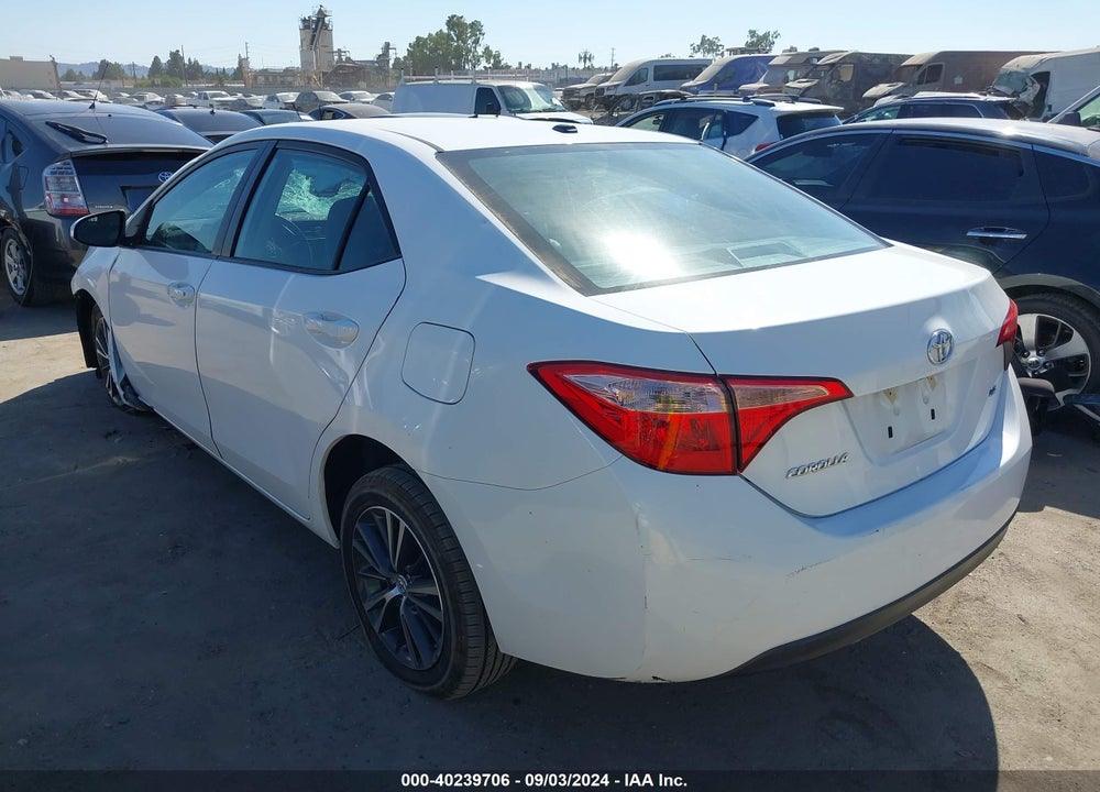 2017 TOYOTA COROLLA LE VIN: 5YFBURHE2HP646501