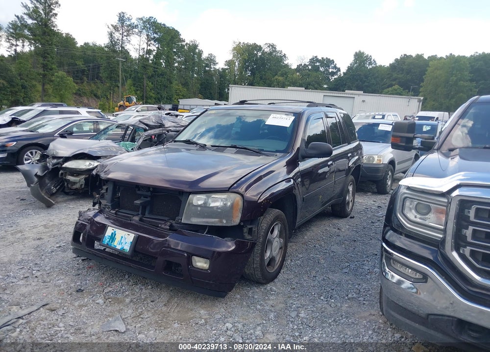 2009 CHEVROLET TRAILBLAZER LT VIN: 1GNDT33S192110569