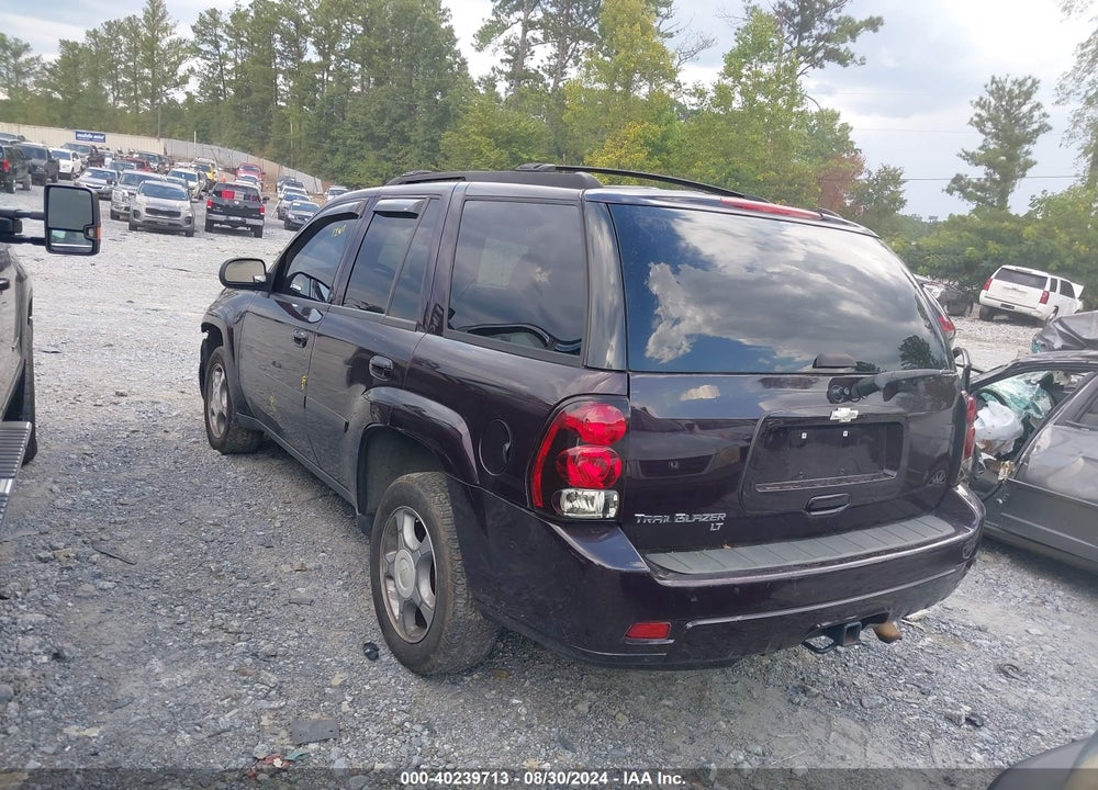2009 CHEVROLET TRAILBLAZER LT VIN: 1GNDT33S192110569