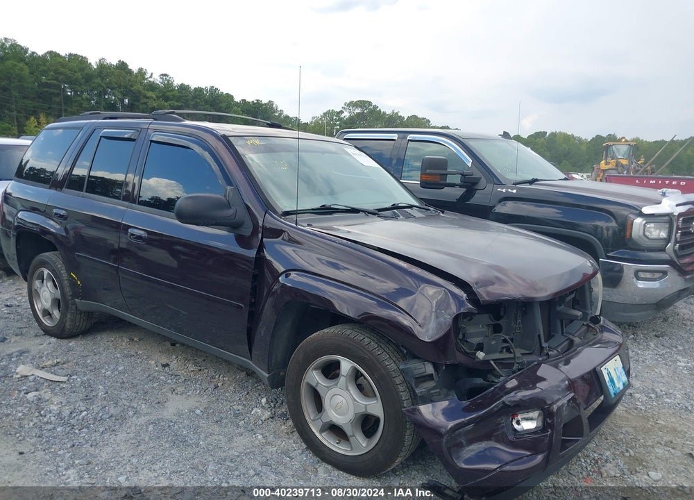 2009 CHEVROLET TRAILBLAZER LT VIN: 1GNDT33S192110569