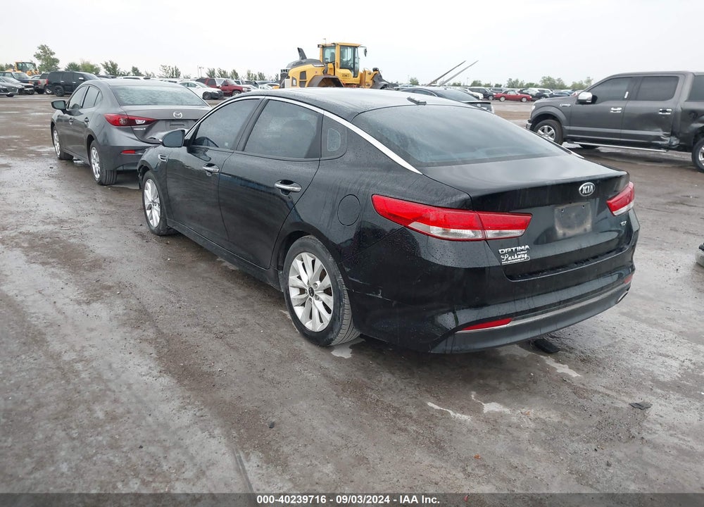 2016 KIA OPTIMA EX VIN: 5XXGU4L36GG079344