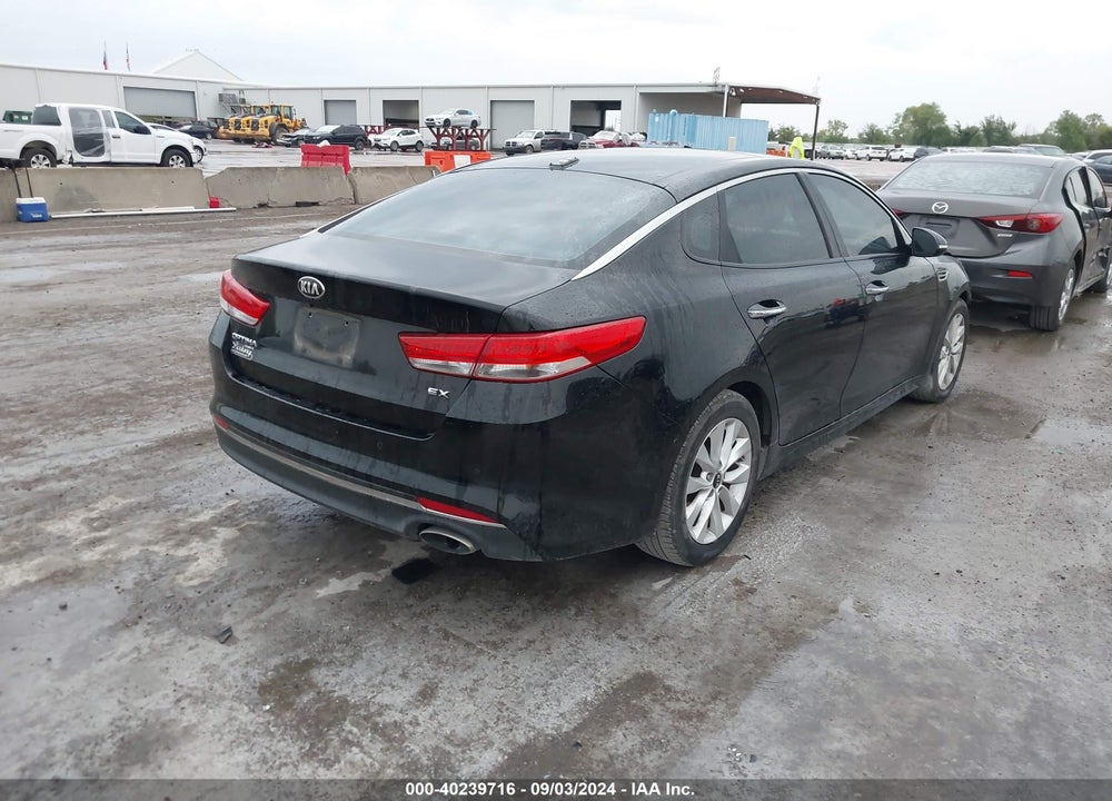 2016 KIA OPTIMA EX VIN: 5XXGU4L36GG079344