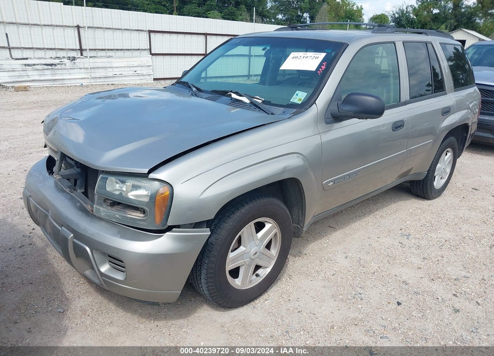 2002 CHEVROLET TRAILBLAZER LS VIN: 1GNDS13S222482595